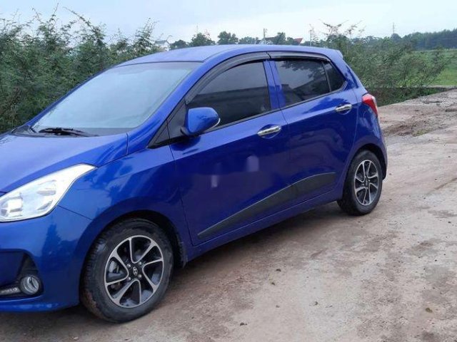 Bán Hyundai Grand i10 đời 2018, màu xanh lam còn mới