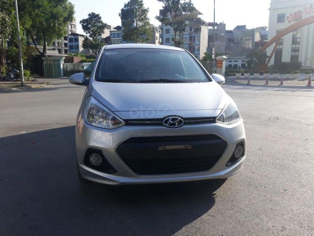 Cần bán lại xe Hyundai Grand i10 năm 2016, màu bạc, xe nhập số sàn giá cạnh tranh