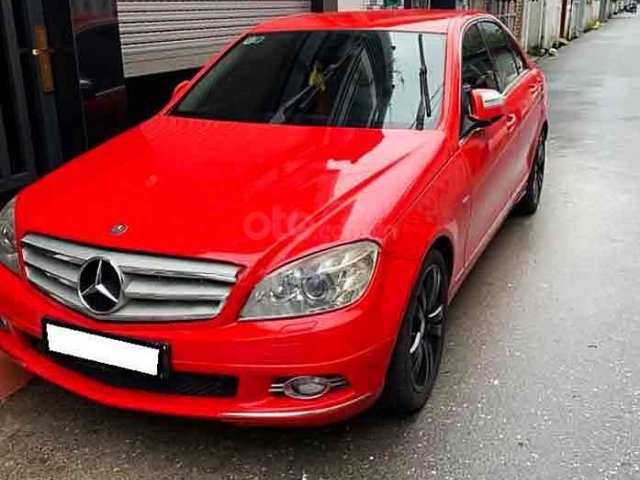 Bán ô tô Mercedes C230 năm sản xuất 2008, màu đỏ, giá cạnh tranh0