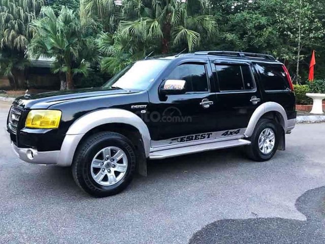 Bán Ford Everest đời 2008, màu đen chính chủ, giá tốt