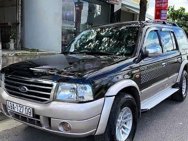 Bán Ford Everest 2.5L 4x2 MT sản xuất năm 2006, màu đen 0