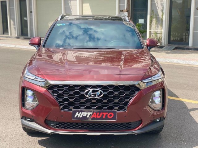 Cần bán Hyundai Santa Fe 2019, màu đỏ chính chủ0