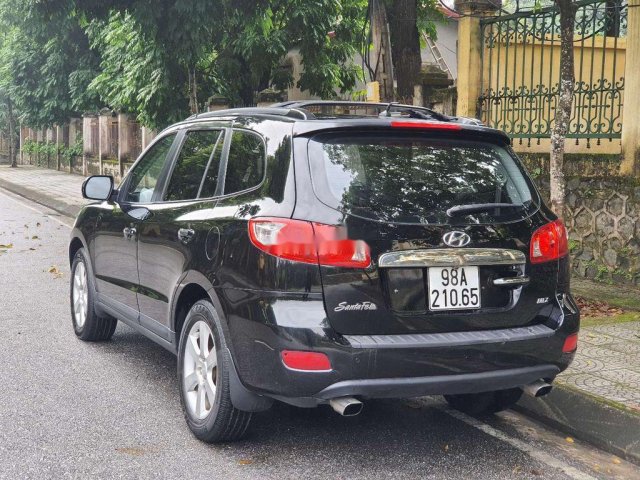 Cần bán lại xe Hyundai Santa Fe 2008, màu đen, xe nhập