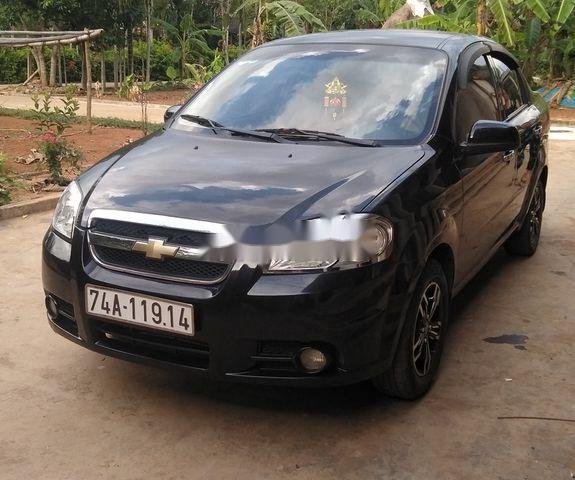 Cần bán Chevrolet Aveo 2012, màu đen chính chủ