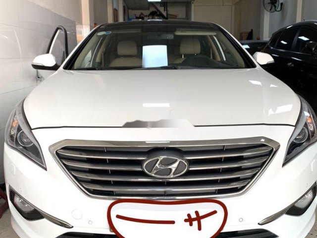 Bán Hyundai Sonata năm sản xuất 2016, màu trắng, nhập khẩu số tự động