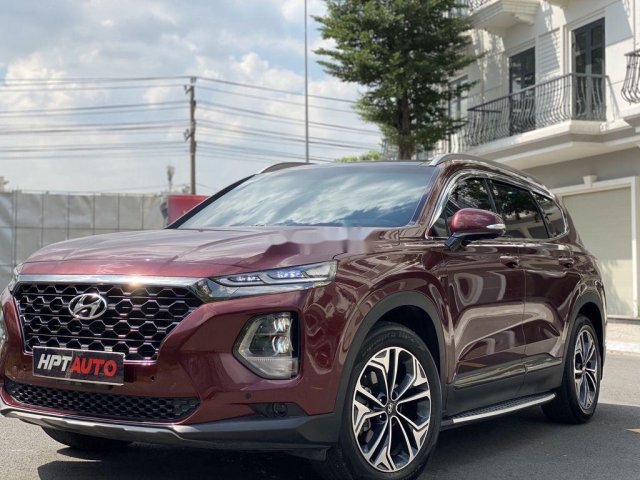 Bán xe Hyundai Santa Fe năm 2019, màu đỏ0
