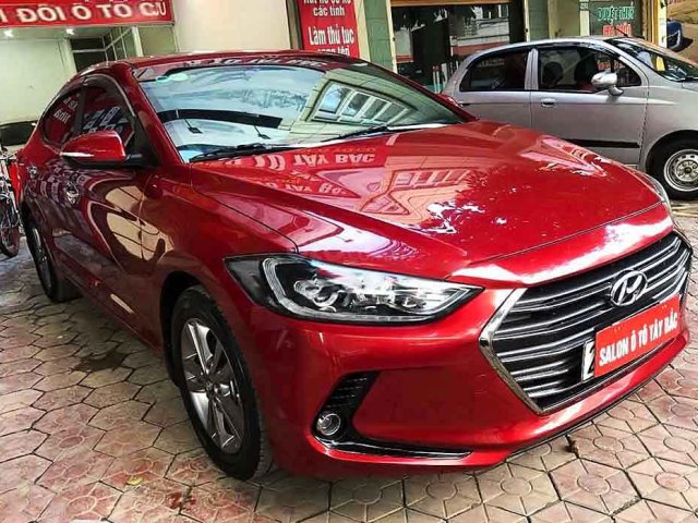 Bán Hyundai Elantra GLS 1.6 AT sản xuất 2018, màu đỏ0