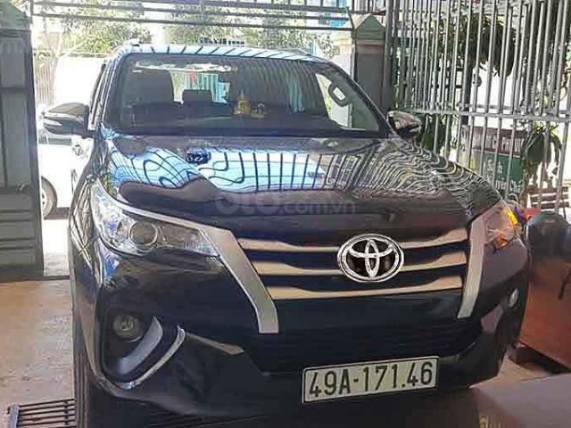 Bán ô tô Toyota Fortuner sản xuất năm 2017, màu đen, xe nhập còn mới0