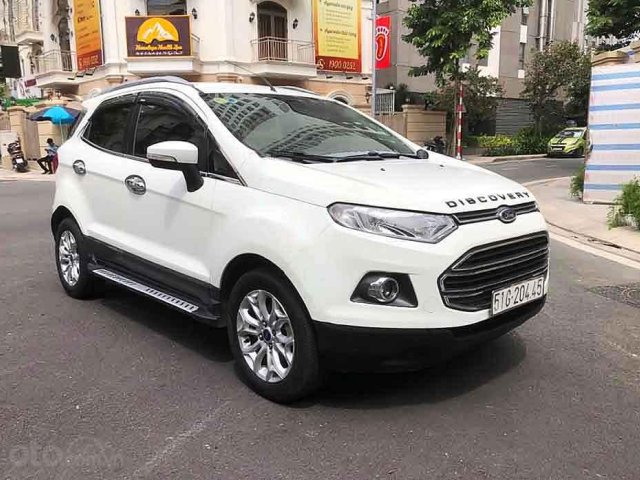 Cần bán lại xe Ford EcoSport sản xuất 2016, màu trắng còn mới