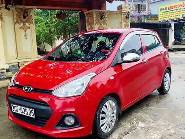 Bán xe Hyundai Grand i10 1.0 MT Base đời 2016, màu đỏ, nhập khẩu0