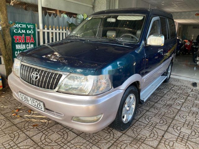 Cần bán Toyota Zace 2003, màu xanh lam, xe nhập chính chủ, 145tr0