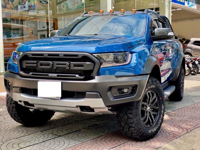 Bán xe Ford Ranger Raptor năm sản xuất 2020, màu xanh lam, nhập khẩu0