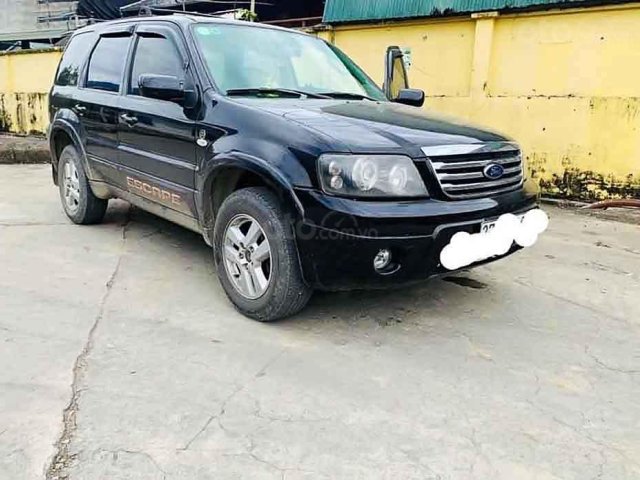 Cần bán lại xe Ford Escape năm 2008, màu đen còn mới0