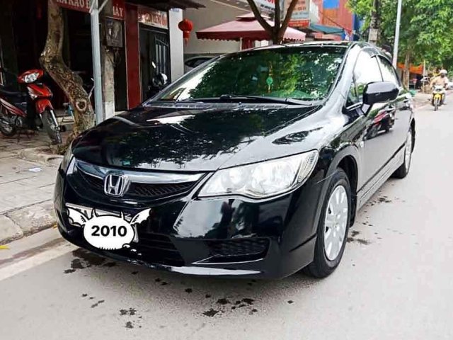 Bán Honda Civic 1.8 MT năm 2010, màu đen, 282 triệu0