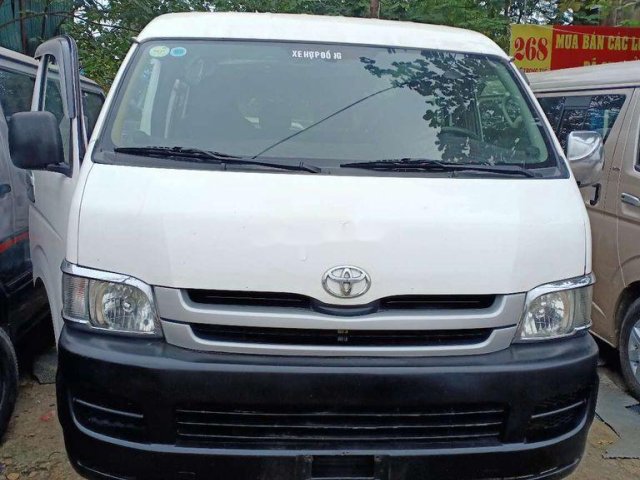 Bán ô tô Toyota Hiace sản xuất 2009, màu bạc