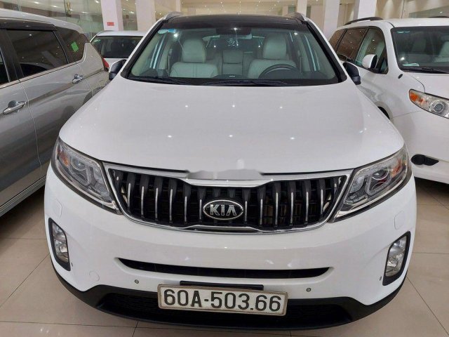 Bán ô tô Kia Sorento sản xuất 2018, màu trắng0