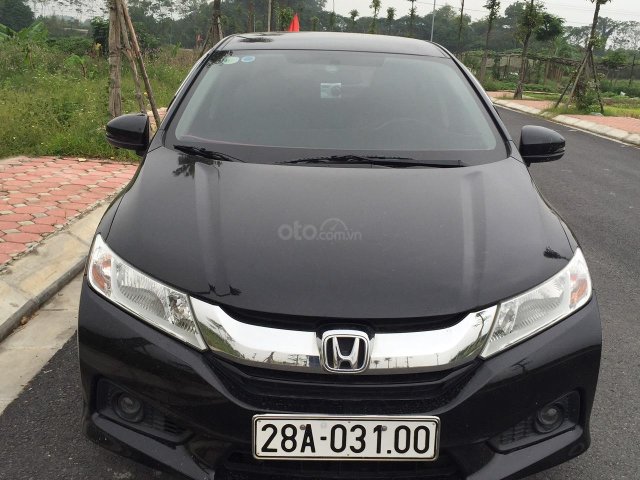 Hỗ trợ mua xe giá thấp với chiếc Honda City đời 2015 màu đen, xe chính chủ0