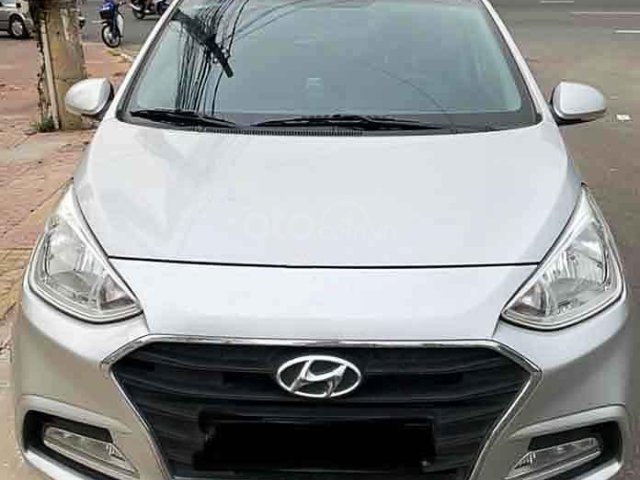 Bán xe Hyundai Grand i10 sản xuất 2018, màu bạc, xe nhập 0