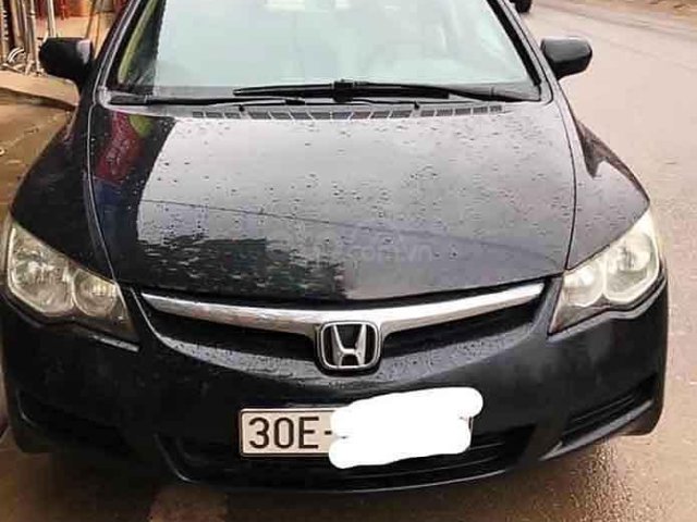 Cần bán Honda Civic năm 2008, màu đen