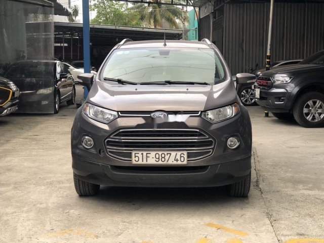 Bán Ford EcoSport Titanium đời 2016, màu xám xe gia đình, giá 466tr0