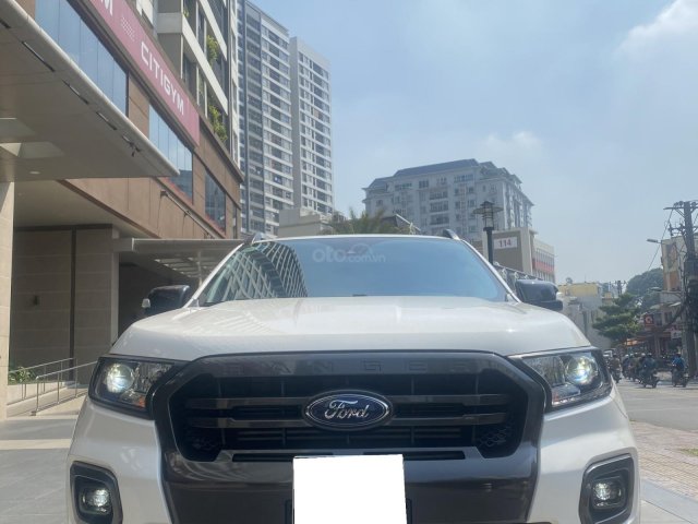 Ford Ranger Bi Turbo trắng 2019, xe đẹp cho mọi người0