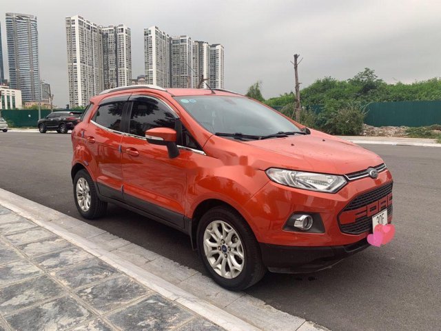 Cần bán xe Ecosport Titanium 2016, màu cam0