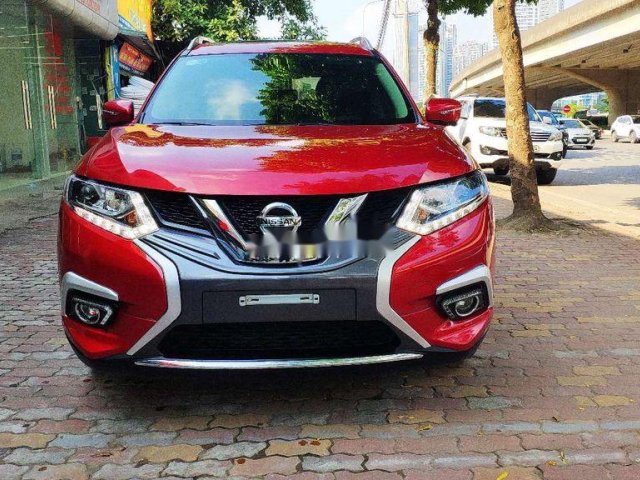 Bán Nissan X trail 2018, màu đỏ, xe nhập số tự động, giá tốt0