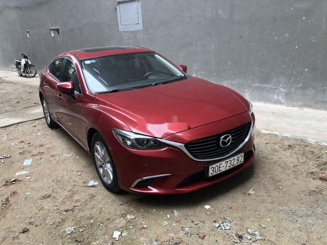 Bán ô tô Mazda 6 sản xuất năm 2017, màu đỏ, nhập khẩu0