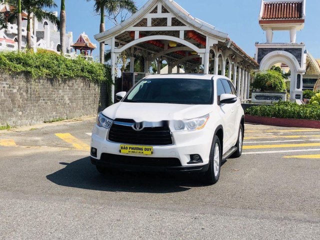 Cần bán gấp Toyota Highlander 2014, màu trắng, nhập khẩu0