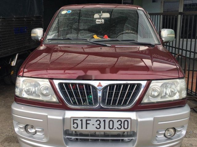 Xe Mitsubishi Jolie sản xuất năm 2002, màu đỏ0