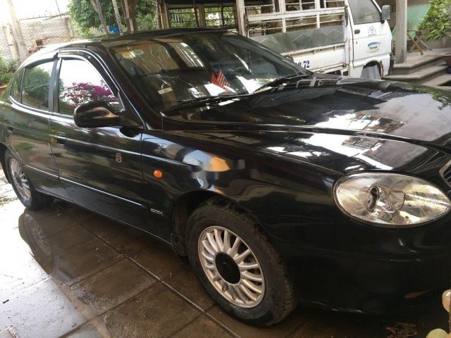 Bán Daewoo Leganza sản xuất 2000, màu đen, xe nhập chính chủ, 96tr0