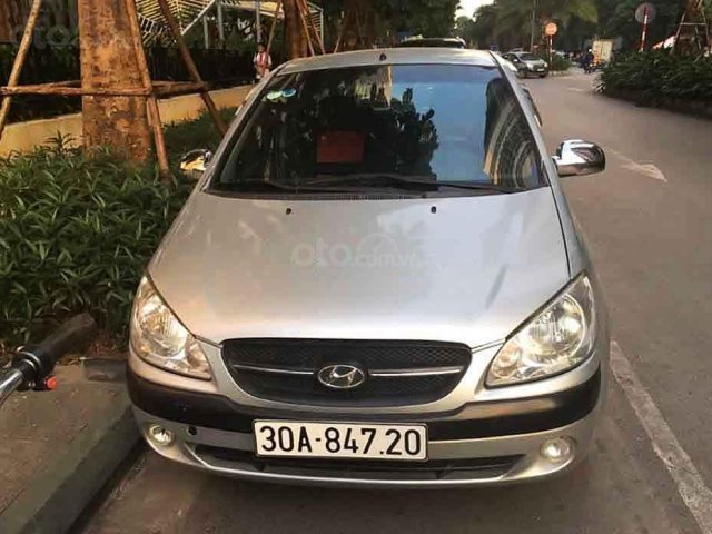 Bán Hyundai Getz năm sản xuất 2010, màu bạc, nhập khẩu còn mới, 168tr