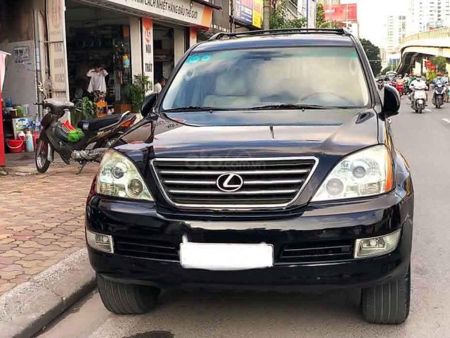 Xe Lexus GX năm sản xuất 2007, màu đen, xe nhập còn mới