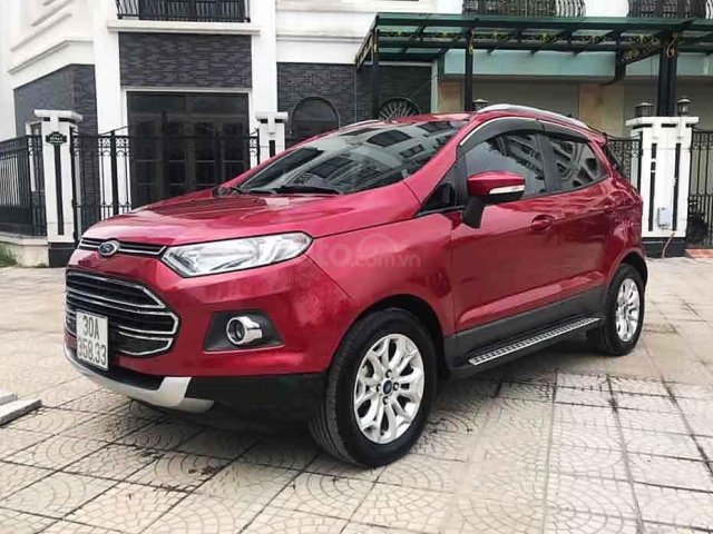 Bán ô tô Ford EcoSport sản xuất 2014, màu đỏ còn mới0