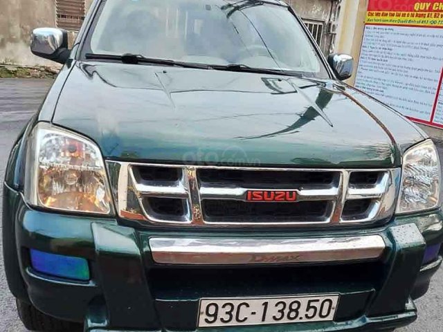 Bán Isuzu Dmax sản xuất 2006 số sàn, màu xanh rêu