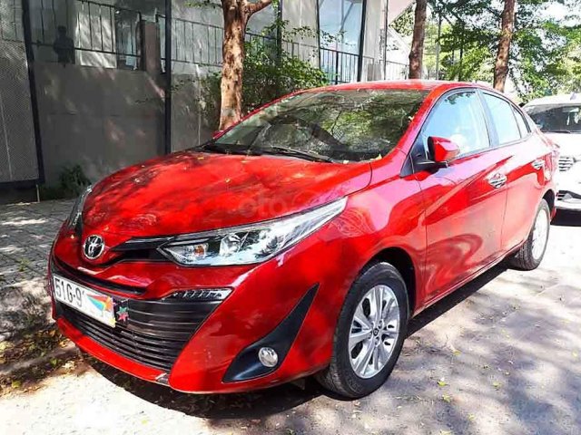 Bán Toyota Vios năm 2019, màu đỏ, số tự động, 525 triệu0