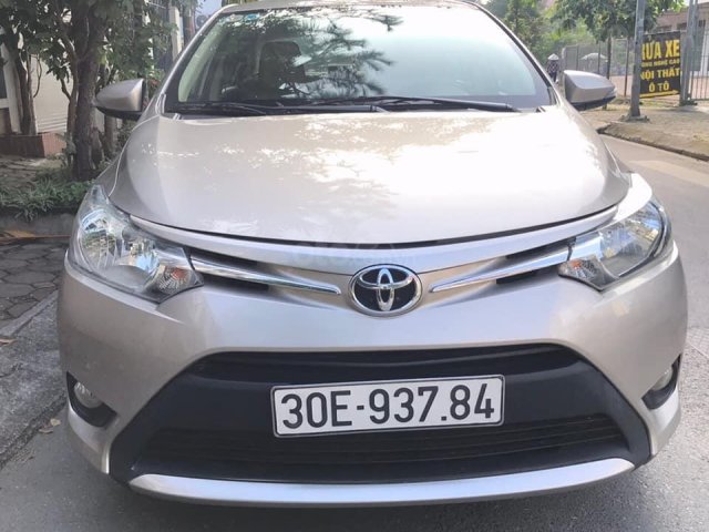 Bán Toyota Vios 1.5E CVT sản xuất 2017, biển HN0