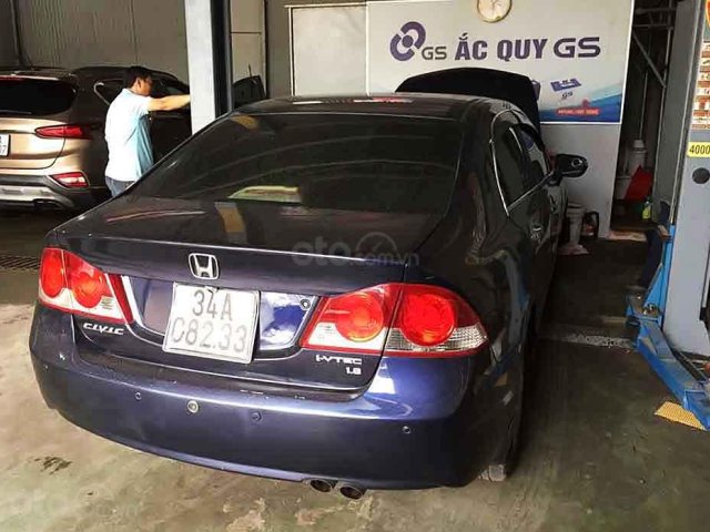 Cần bán lại xe Honda Civic sản xuất năm 2007, màu xanh lam chính chủ, 240tr