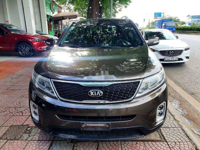 Bán ô tô Kia Sorento sản xuất 2014, màu nâu