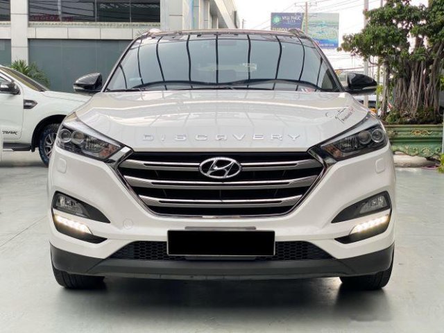 Cần bán xe Hyundai Tucson năm sản xuất 2018, màu trắng còn mới, 845 triệu