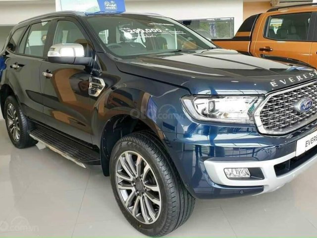 Ford Everest Titanium 4x4 mới 2020 Fom 2021. Giảm ngay 99tr tiền mặt và tặng phụ kiện giá trị