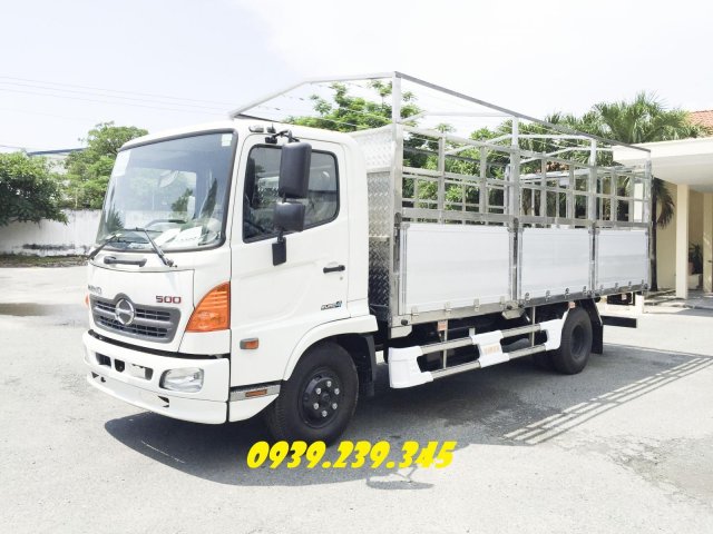 Xe tải HINO FC9JLTC - HINO FC 6.5 tấn thùng bạt 5m7, 6m7, 7m2 - góp 180tr nhận xe - xe sẵn - giao ngay