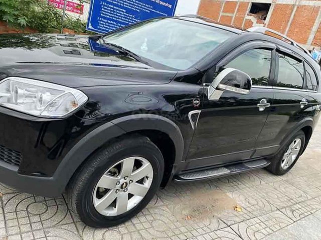 Bán Chevrolet Captiva sản xuất 2008, màu đen còn mới, giá 275tr0