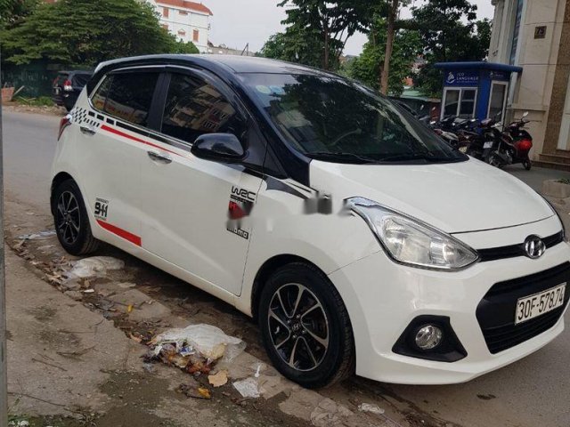 Cần bán gấp Hyundai Grand i10 năm sản xuất 2015, màu trắng, xe nhập 