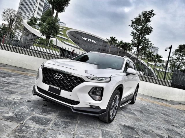 Hyundai Trường Chinh cần bán Hyundai Santa Fe năm sản xuất 2020, màu trắng0