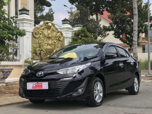 Bán Toyota Vios 1.5G đời 2019, màu đen0