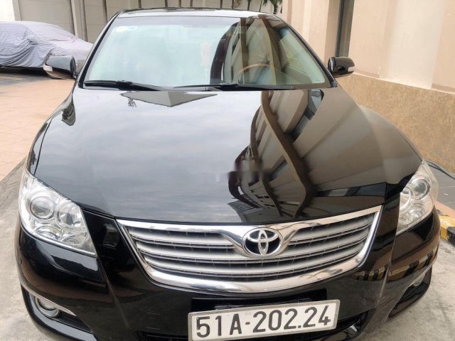 Bán ô tô Toyota Camry 3.5Q đời 2007, màu đen chính chủ0