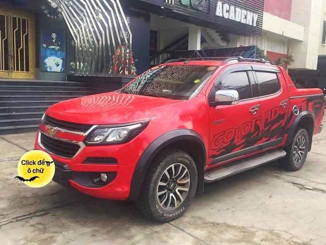 Bán xe Chevrolet Colorado sản xuất năm 2017, màu đỏ, nhập khẩu nguyên chiếc0