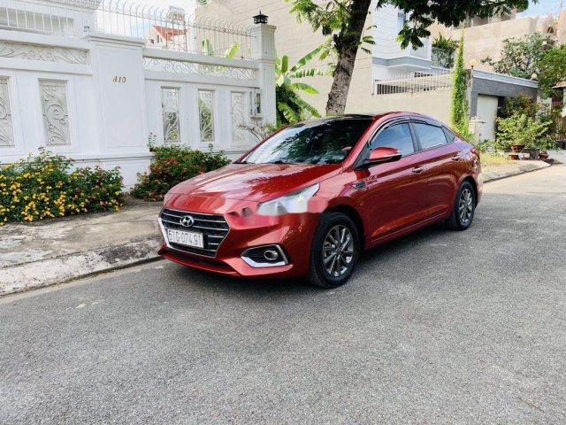 Cần bán xe Hyundai Accent đời 2018, màu đỏ, giá 455tr0