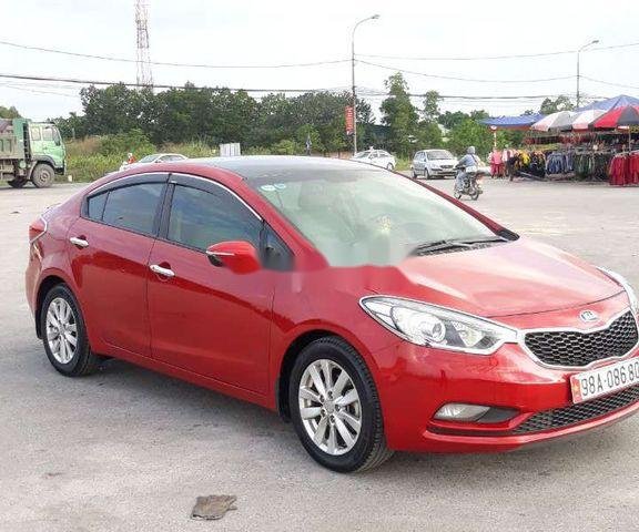 Xe Kia K3 sản xuất năm 2015, màu đỏ còn mới0